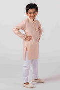 KIDS CHANDERI KURTA PYAJAMA