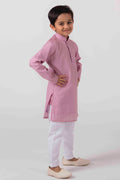 KIDS CHANDERI KURTA PYAJAMA