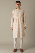 MLS EMBROIDERED KURTA PAJAMA