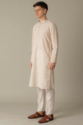 MLS EMBROIDERED KURTA PAJAMA