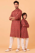 MLS Printed Multi Kurta Pajama