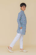 MLS KIDS PRINTED KURTA PAJAMA