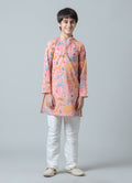MLS KIDS PRINTED KURTA PAJAMA