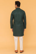 MLS CHIKANKARI KURTA PAJAMA