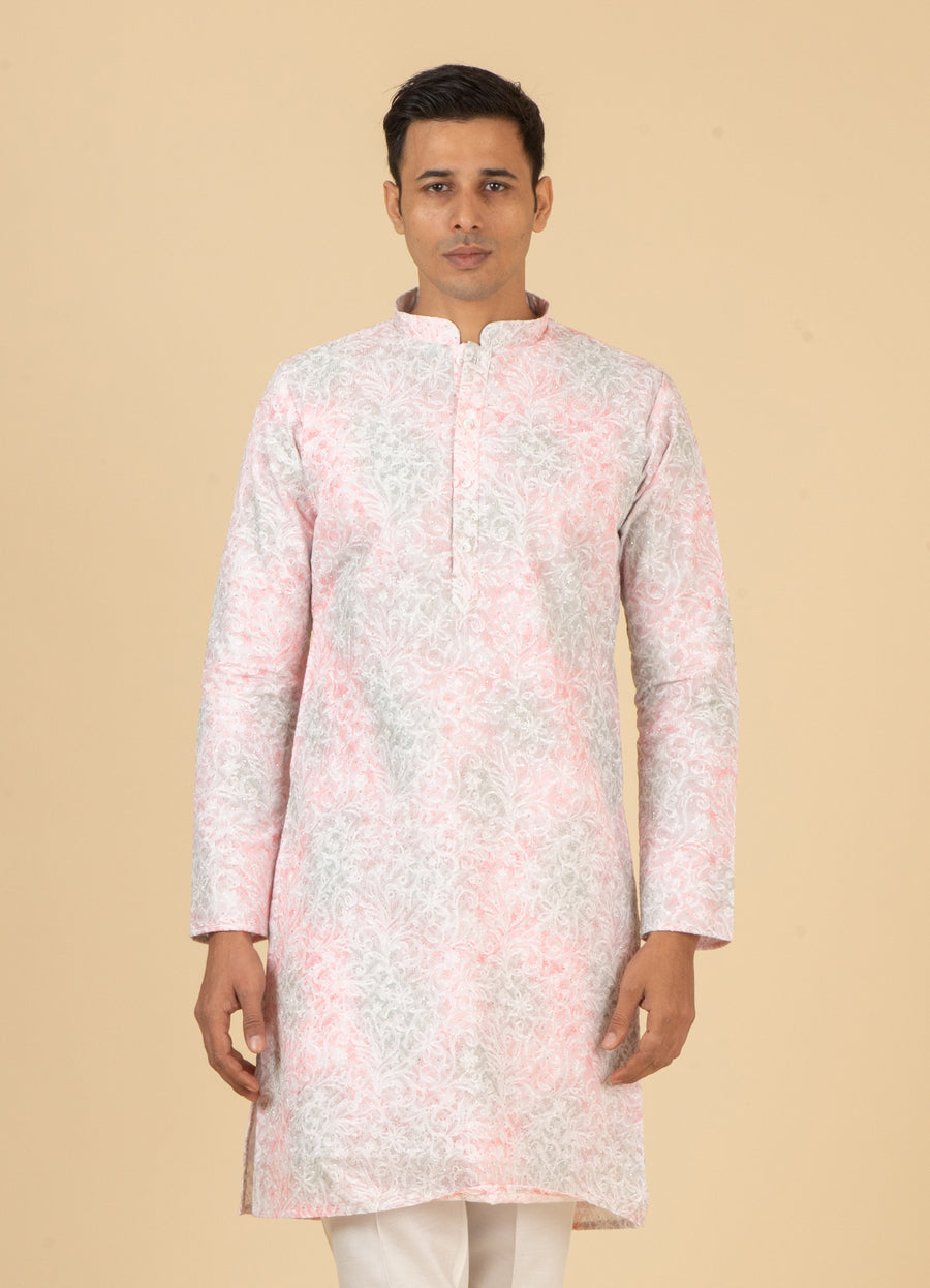 MLS PRINTED KURTA PAJAMA
