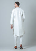 MLS EMROIDERED KURTA PAJAMA 2PCS