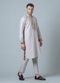 MLS EMROIDERED KURTA PAJAMA 2PCS