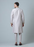 MLS EMROIDERED KURTA PAJAMA 2PCS