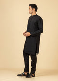 MLS EMBROIDERED KURTA PAJAMA