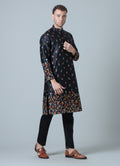 MLS EMBROIDERED KURTA PAJAMA 2PCS