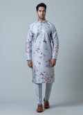 MLS EMBROIDERED KURTA PAJAMA