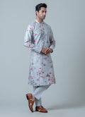 MLS EMBROIDERED KURTA PAJAMA
