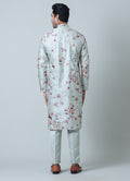 MLS EMBROIDERED KURTA PAJAMA