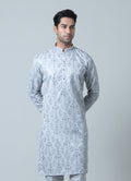 MLS EMBROIDERED KURTA PAJAMA