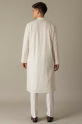 MLS EMBROIDERED KURTA PAJAMA
