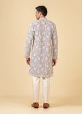 MLS EMBROIDERED KURTA PAJAMA