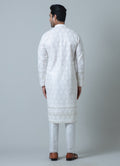 MLS EMBROIDERED KURTA PAJAMA
