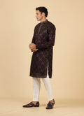MLS EMBROIDERED KURTA PAJAMA
