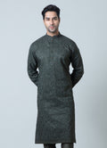 MLS EMBROIDERED KURTA PAJAMA