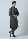 MLS EMBROIDERED KURTA PAJAMA