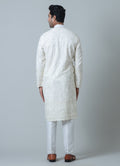 MLS EMBROIDERED KURTA PAJAMA