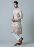 MLS EMBROIDERED KURTA PAJAMA