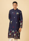 MLS EMBROIDERED KURTA PAJAMA