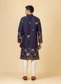 MLS EMBROIDERED KURTA PAJAMA
