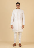 MLS EMBROIDERED KURTA PAJAMA