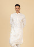 MLS EMBROIDERED KURTA PAJAMA