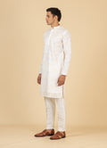 MLS EMBROIDERED KURTA PAJAMA