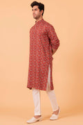 MLS Printed Multi Kurta Pajama