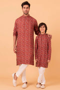 MLS Printed Multi Kurta Pajama