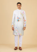 MLS PRINTED KURTA PAJAMA
