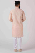 CHANDERI PINK KURTA PYAJAMA