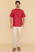 MLS SHORT KURTA HALF SLEEVES