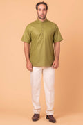 MLS SHORT KURTA HALF SLEEVES