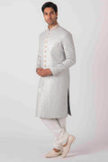 MLS EMBROIDERED SHERWANI 1PC