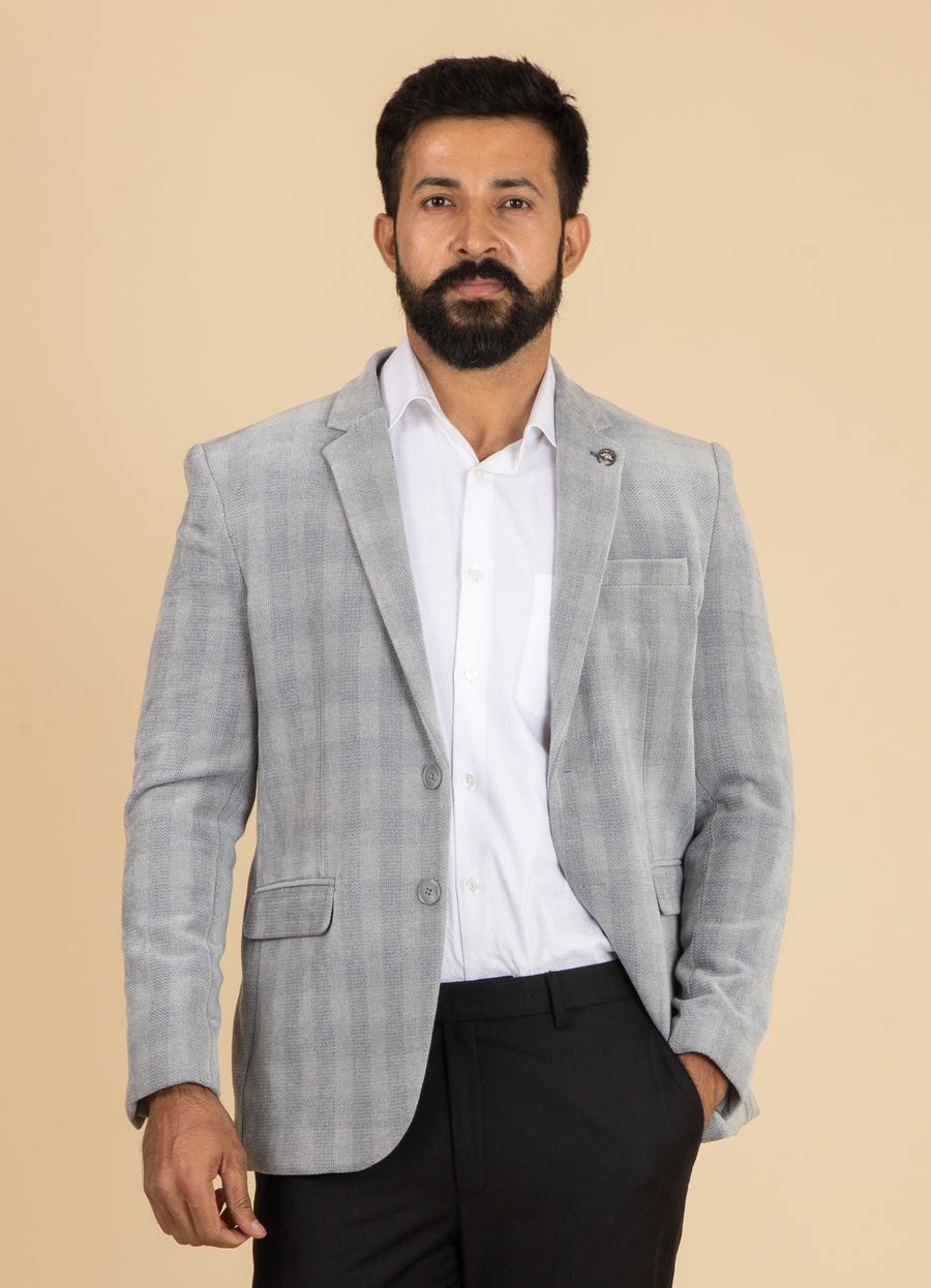 MLS CHECKED COAT 1 PCS