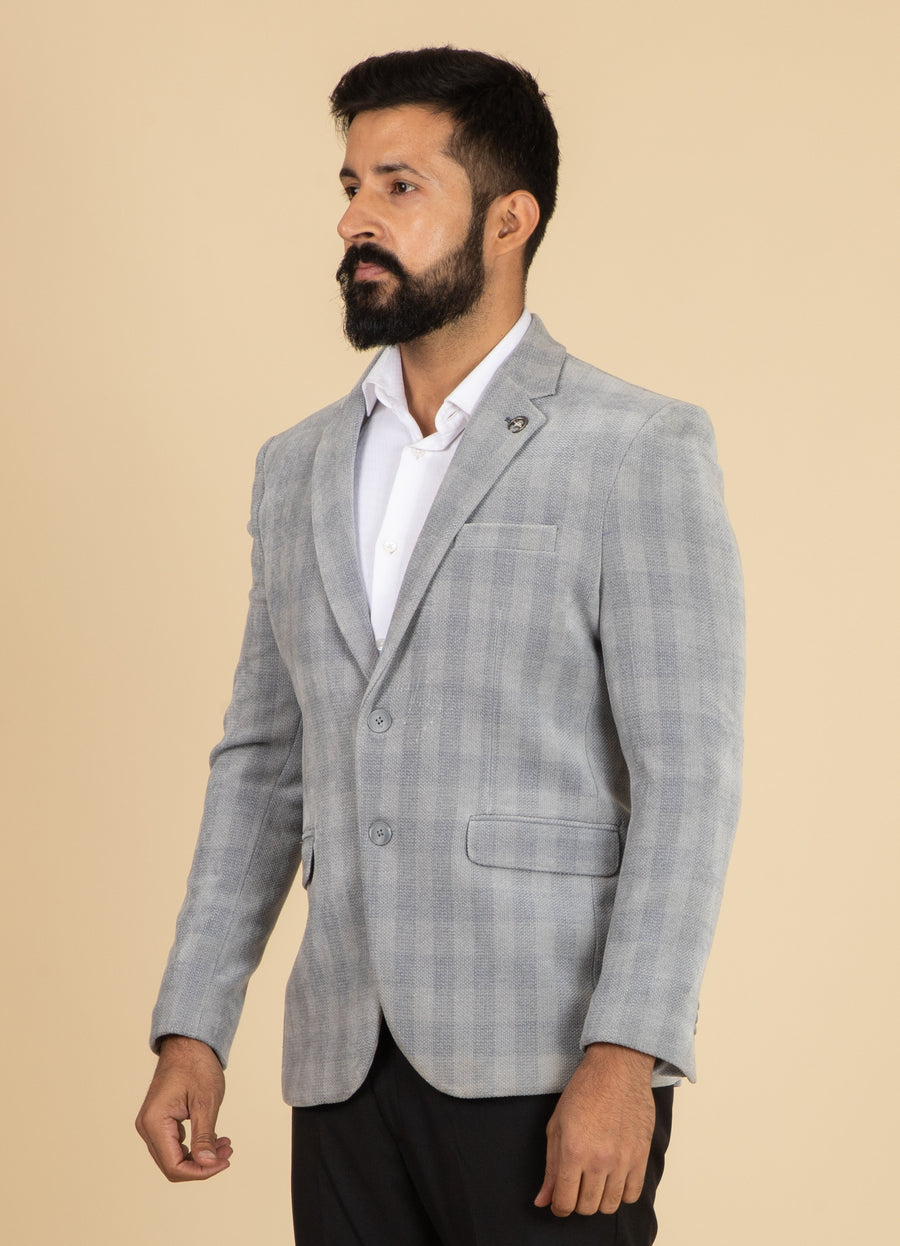 MLS CHECKED COAT 1 PCS