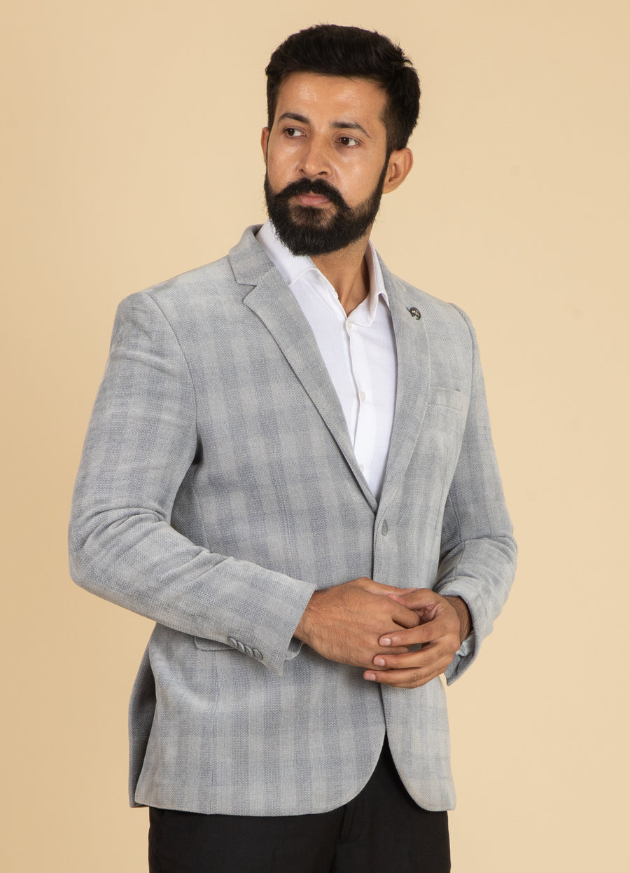 MLS CHECKED COAT 1 PCS