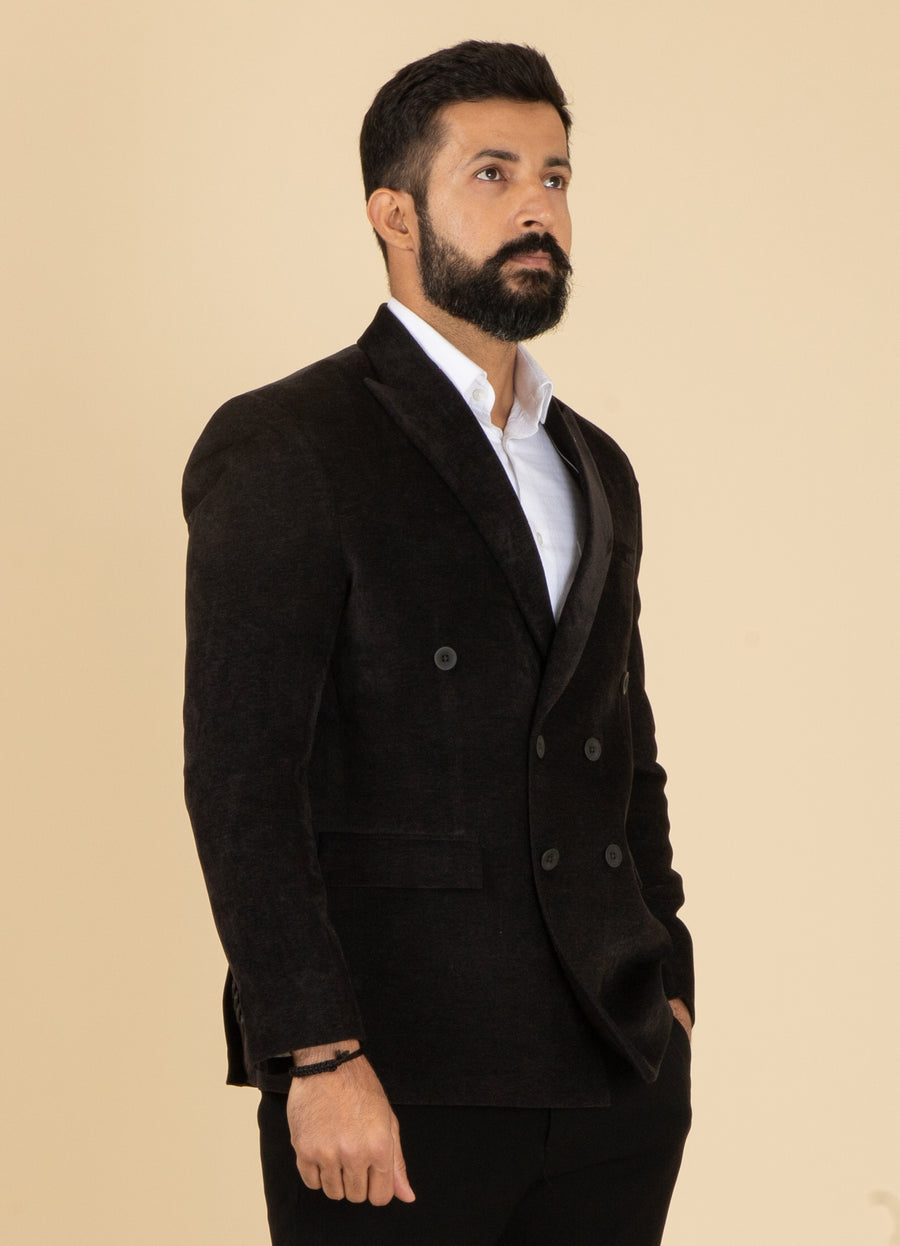 MLS DOUBLE BREASTED COAT 1PC