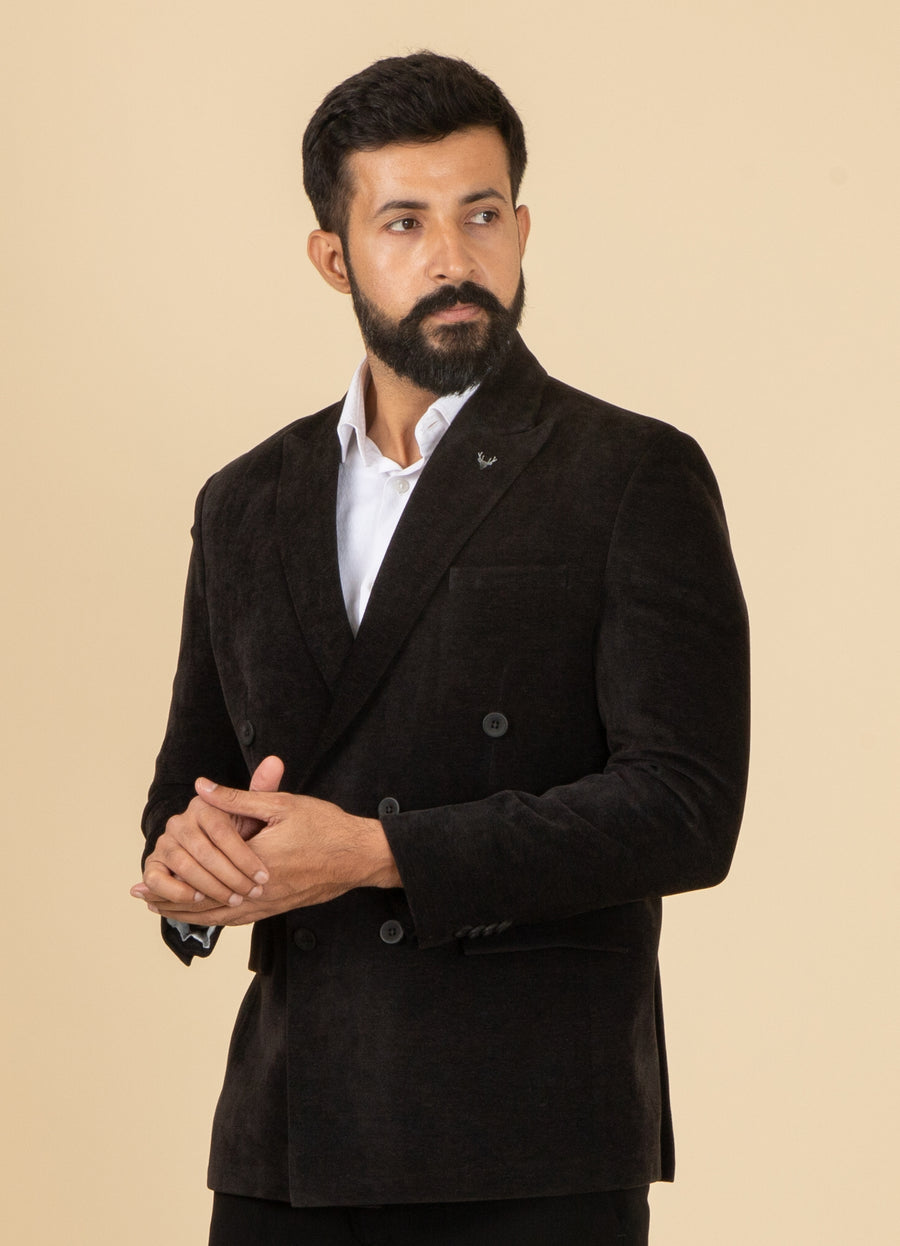 MLS DOUBLE BREASTED COAT 1PC