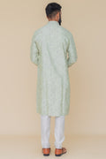 MLS EMBROIDERED KURTA PAJAMA