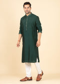 MLS SILK KURTA PAJAMA