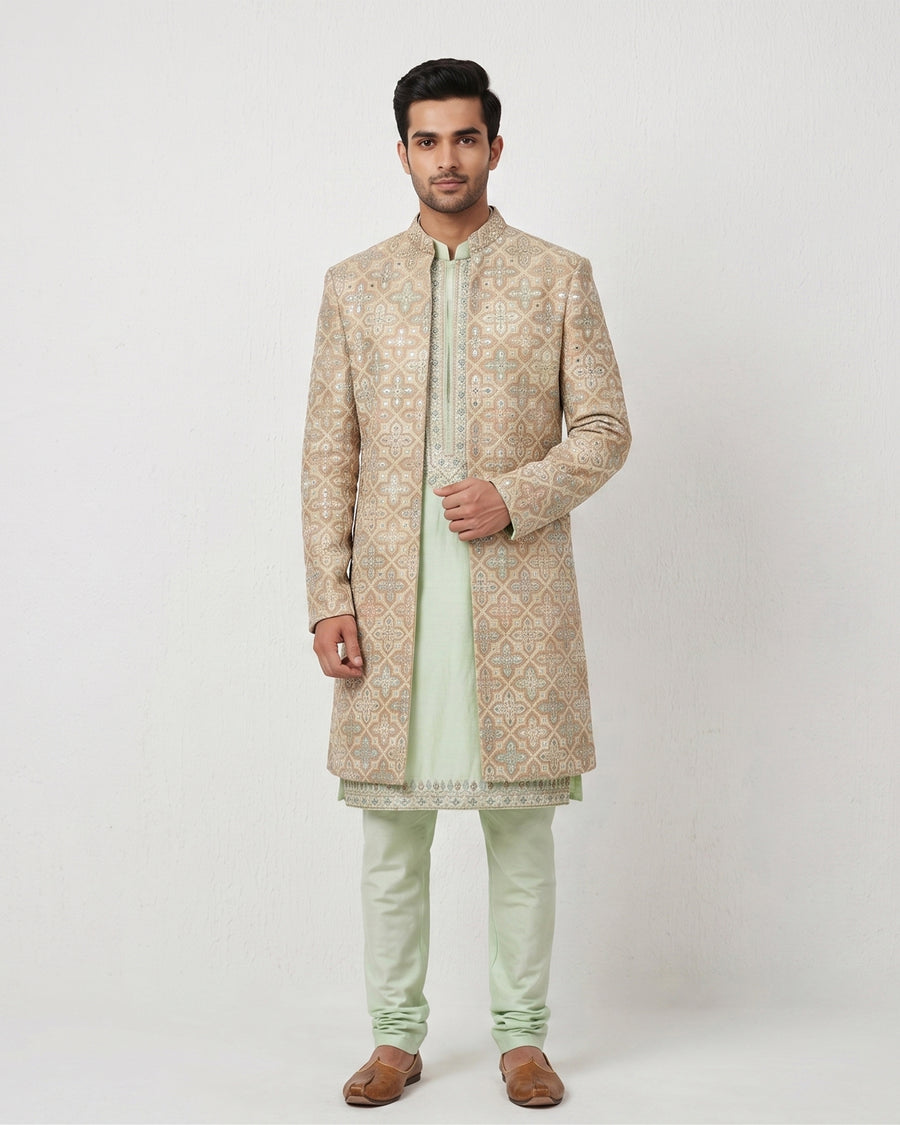 MLS SHERWANI 3PCS