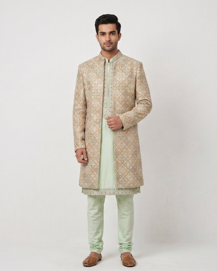 MLS SHERWANI 3PCS