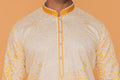 MLS EMBROIDERED KURTA PAJAMA
