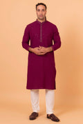 MLS CHIKANKARI KURTA PAJAMA