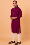 MLS CHIKANKARI KURTA PAJAMA